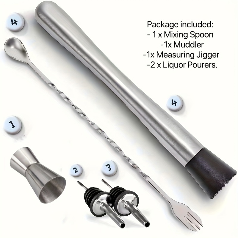 【Stainless Steel & Professiona - Muddler Cocktail Bar avaliação e preço