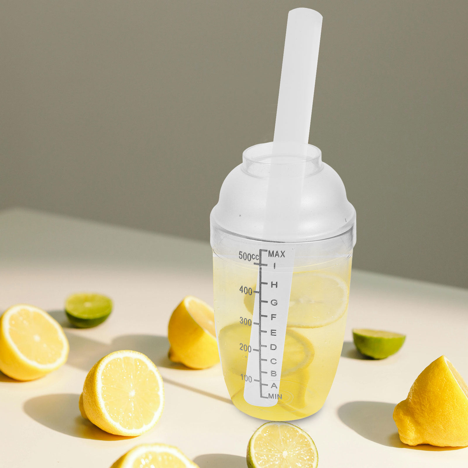 500Ml Plastic Cocktail Shaker  - Muddler Cocktail Bar avaliação e preço