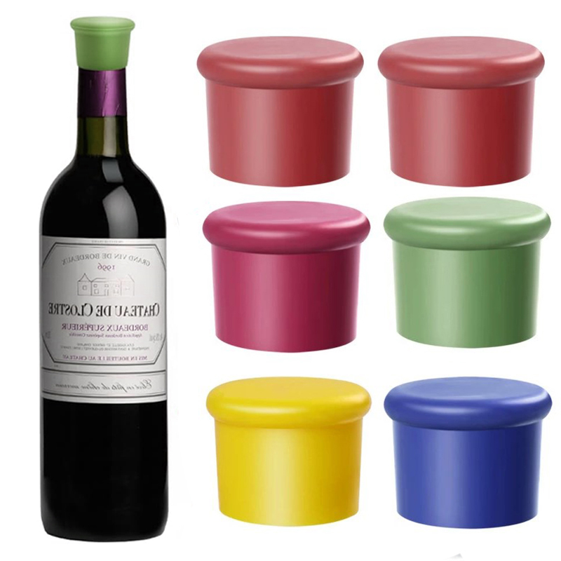 1/5pcs Wine Stoppers Reusable  - Beer Wine Hobby avaliação e preço