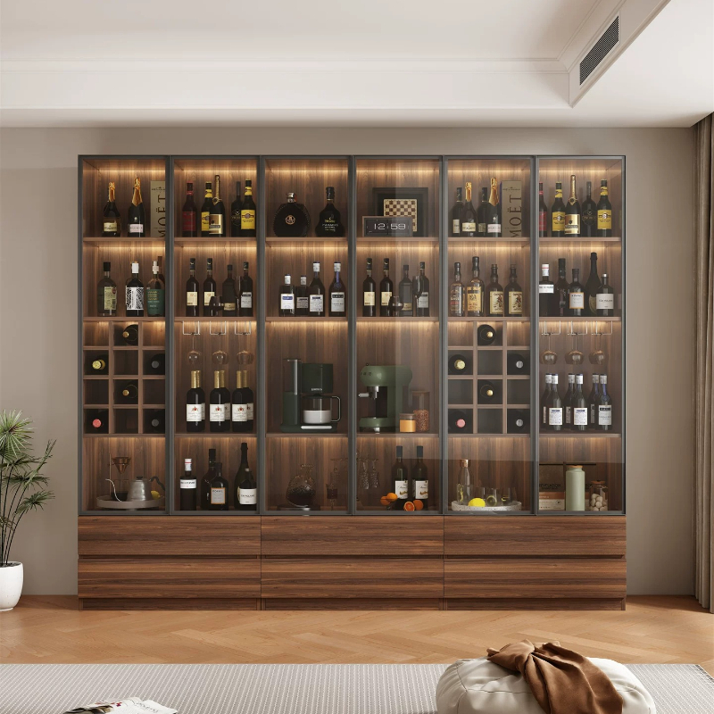 Home Living room glass display - Wine & Beer Unlimited Spirits avaliação e preço