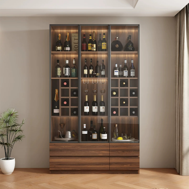 Home Living room glass display - Wine & Beer Unlimited Spirits avaliação e preço