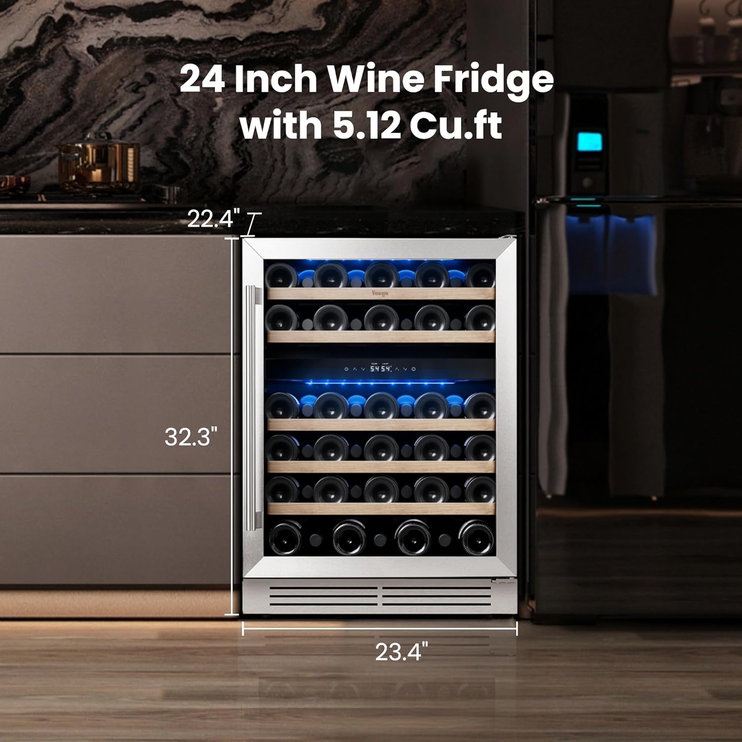 24In Dual Zone Wine Fridge 52  - Wine Beer Dual Zone avaliação e preço