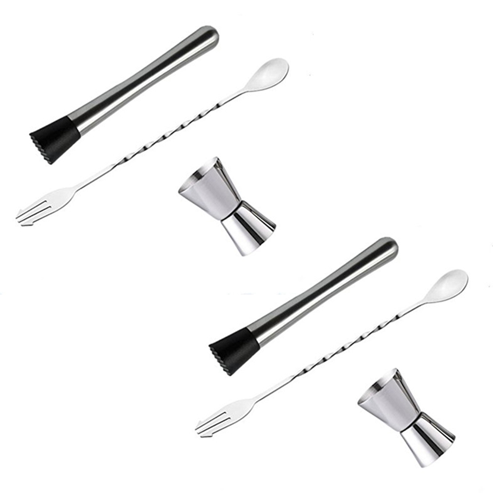 ABMR-2X Stainless Steel Cockta - Muddler Cocktail Bar avaliação e preço