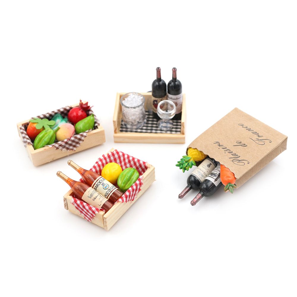 1 set Collectible Gift Scene M - Beer Wine Grocery avaliação e preço