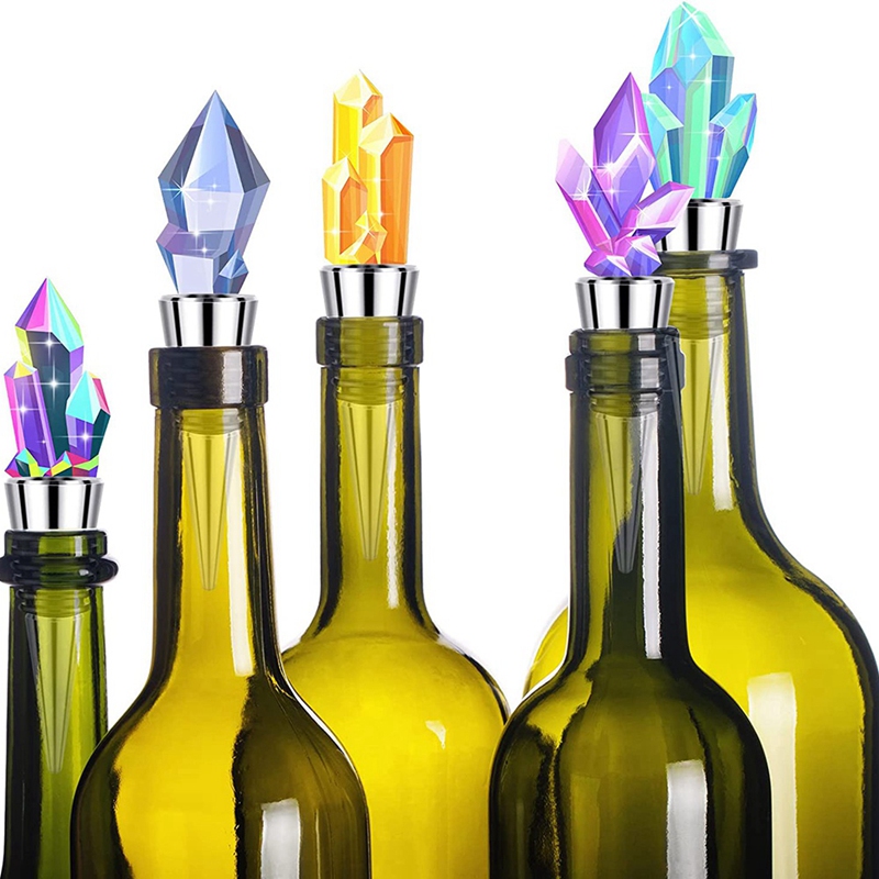 6 Pieces Metal Bottle Stopper  - Wine & Beer Unlimited Spirits avaliação e preço