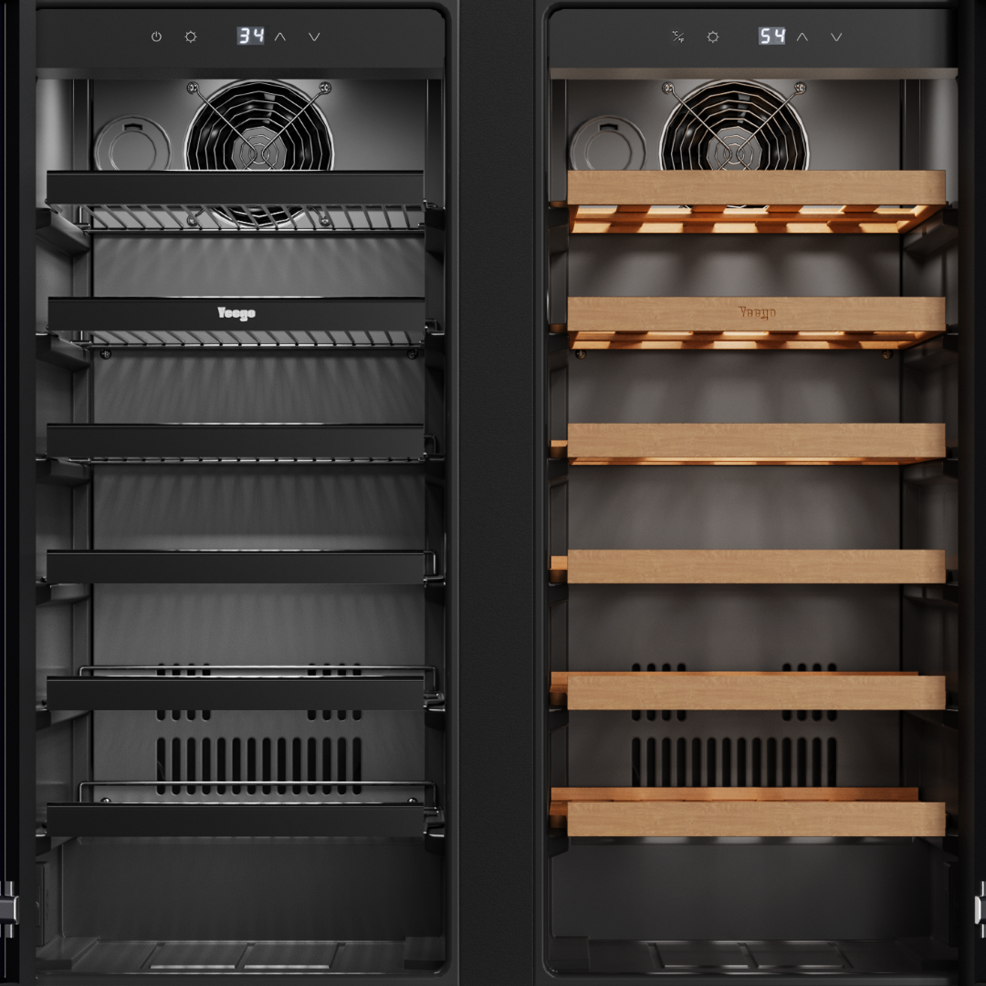 Yeego Dual zone wine cooler 33 - Wine Beer Dual Zone avaliação e preço