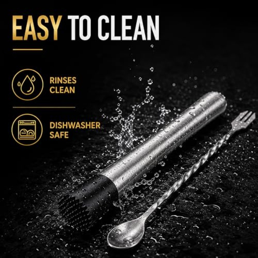 10 Inch Stainless Steel Muddle - Muddler Cocktail Bar avaliação e preço