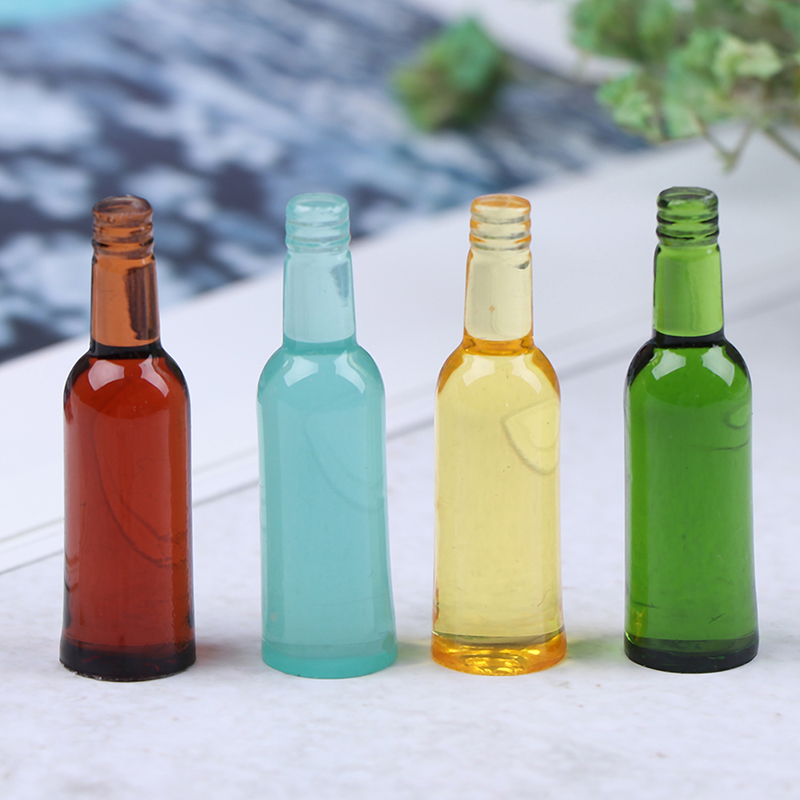 6pcs 1:12 Dollhouse Miniature  - Wine Beer & More avaliação e preço