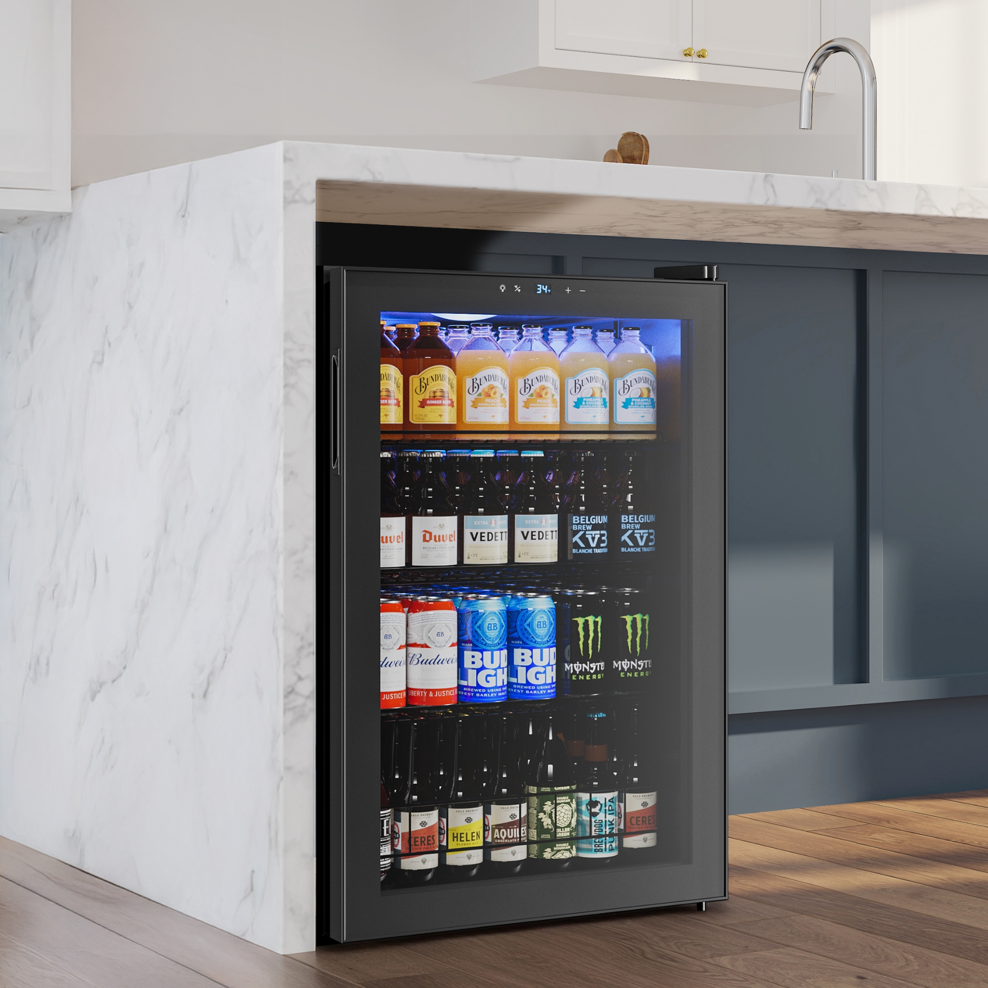 Mini Glass Door Beverage Coole - Wine Beer Cooler Direct avaliação e preço