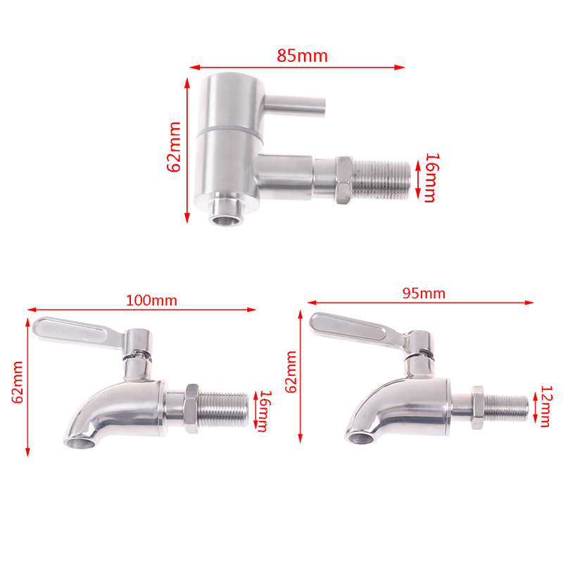 Wine Barrel Water Spigot Tap 3 - Beer Wine Hobby avaliação e preço