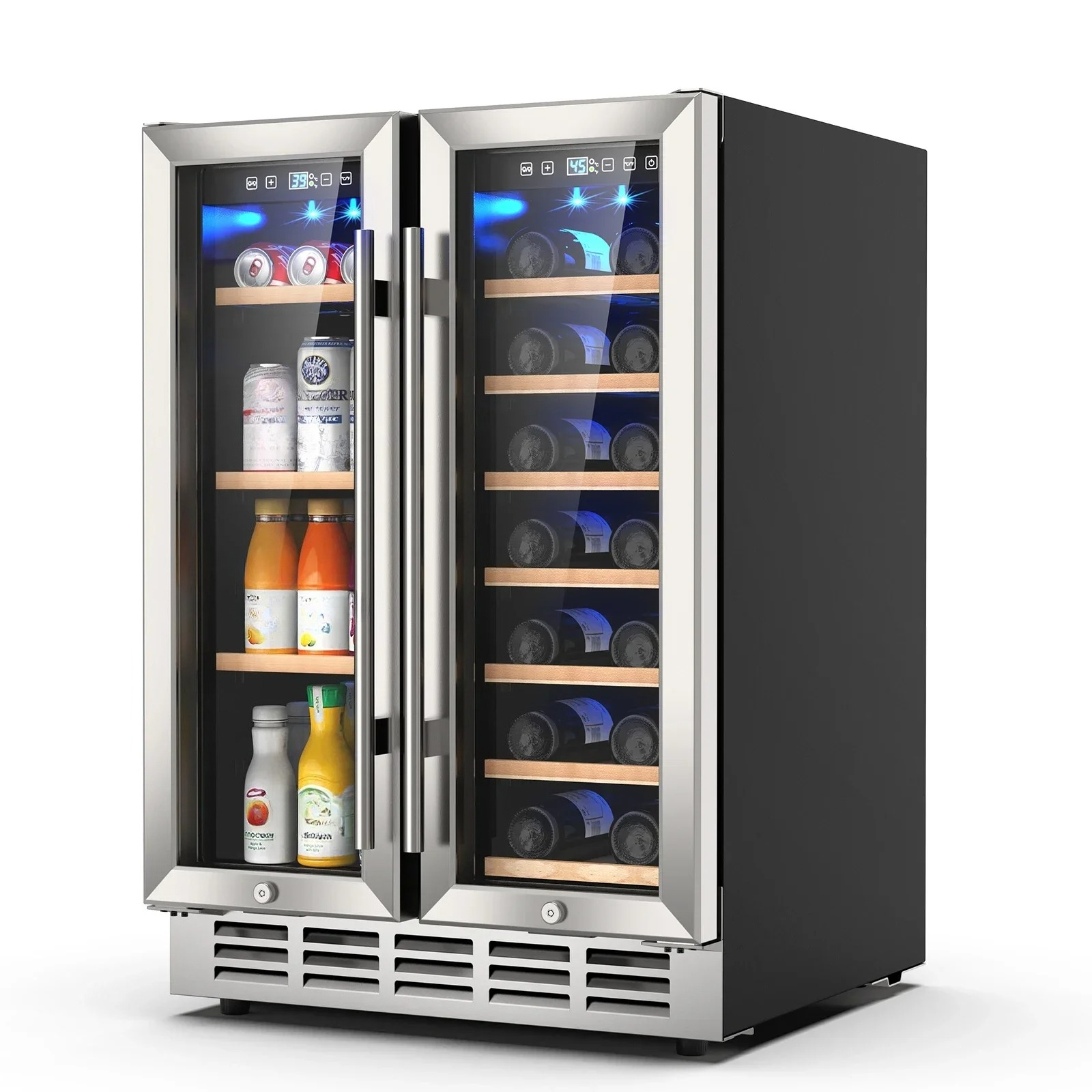 Wine and Beverage Refrigerator - Wine Beer Dual Zone avaliação e preço