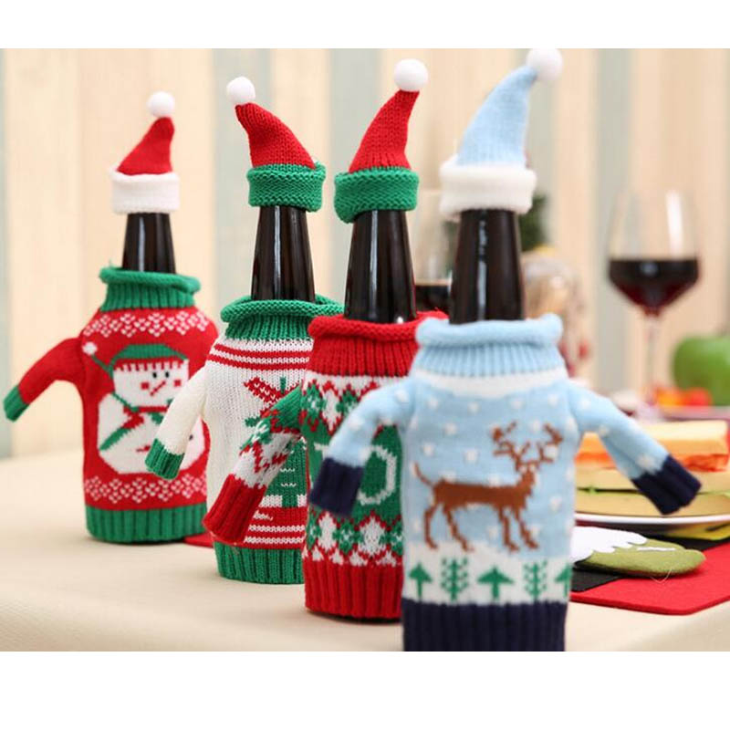 Christmas Decorate Red Wine Be - Wine N Beer avaliação e preço