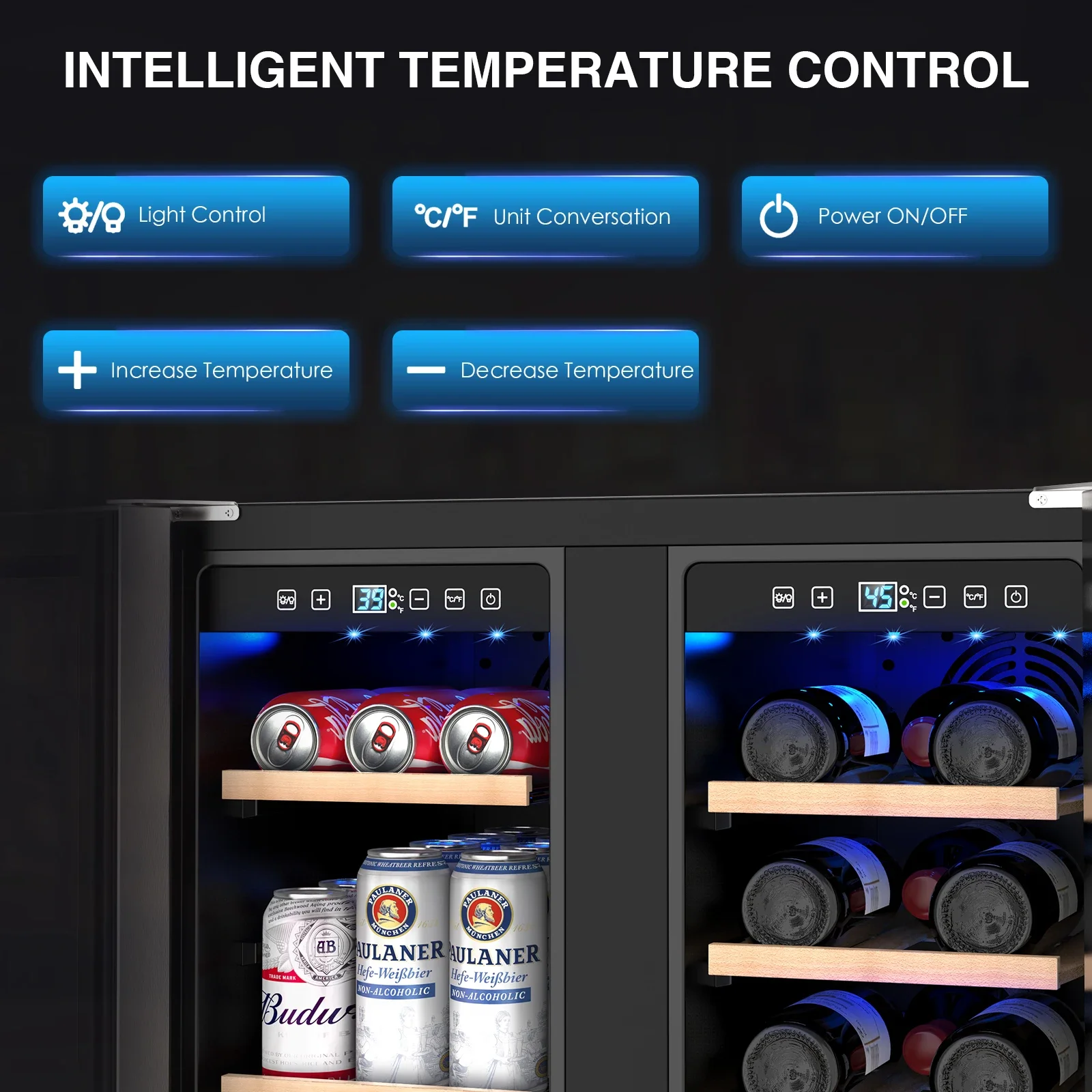 SAT Wine and Beverage Refriger - Wine Beer Dual Zone avaliação e preço