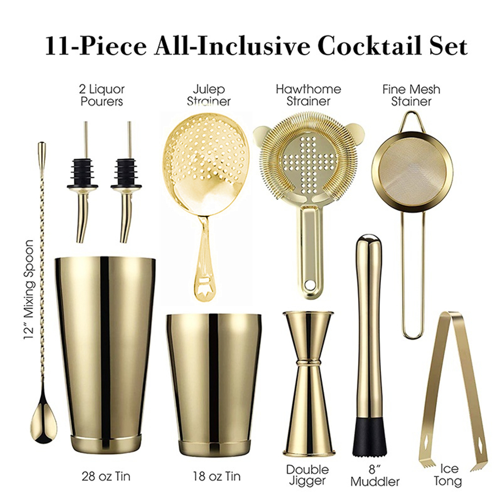 Cocktail Shaker Bar Set: 2 Wei - Muddler Cocktail Bar avaliação e preço