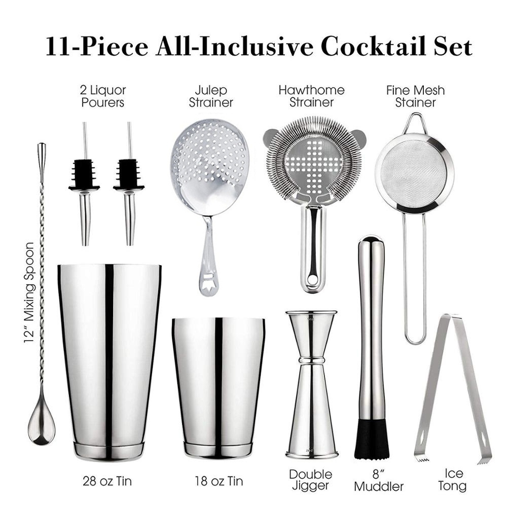 Cocktail Shaker Bar Set: 2 Wei - Muddler Cocktail Bar avaliação e preço