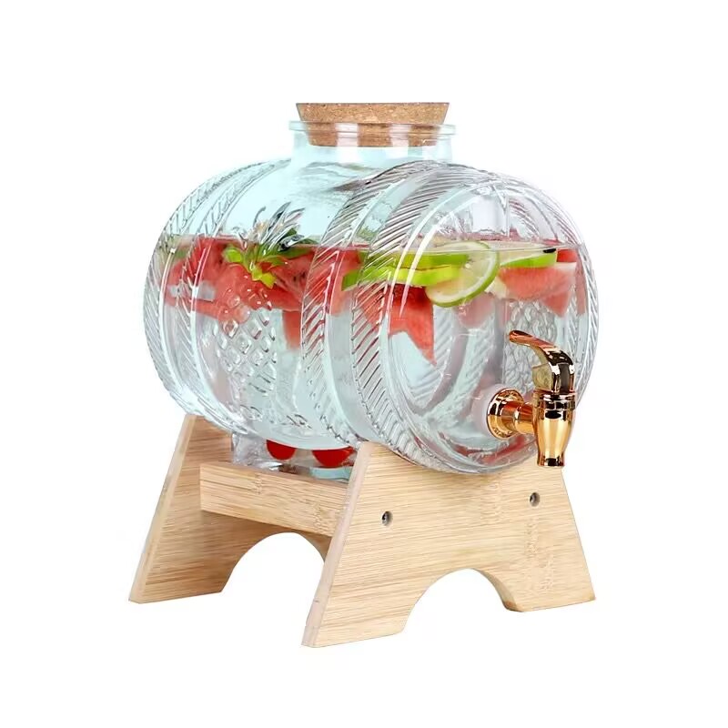 1L Glass Whiskey Barrel Wine B - Beer Wine Hobby avaliação e preço