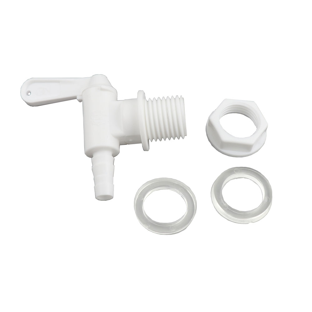 3pcs/lot White Plastic Spigot  - Beer Wine Hobby avaliação e preço