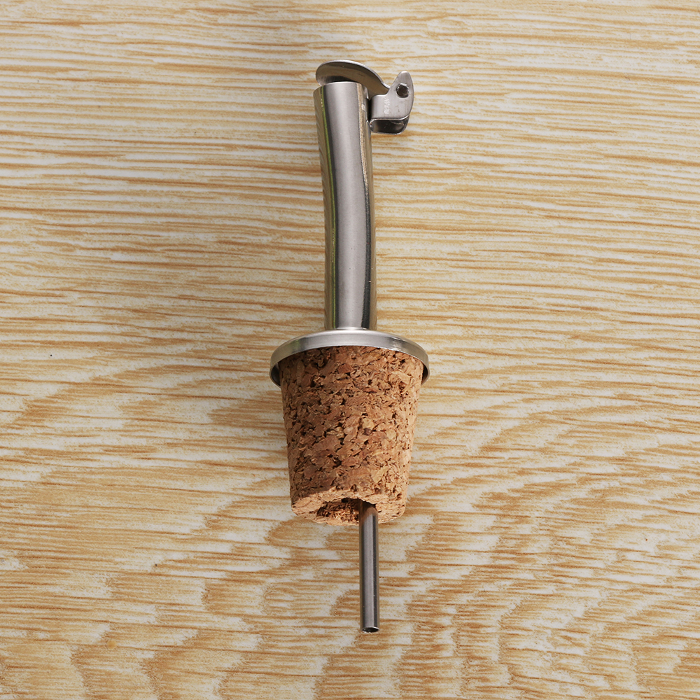 1Pc Wooden Cork Red Wine Poure - Beer Wine Hobby avaliação e preço