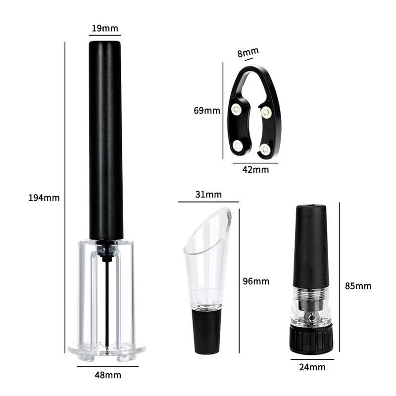 Air Pump Wine Bottle Opener Ai - Beer Wine Hobby avaliação e preço